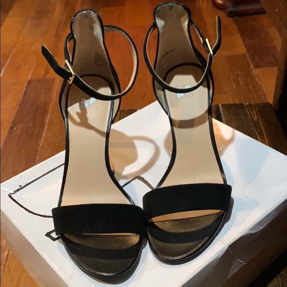 BP Black Suede Size 6